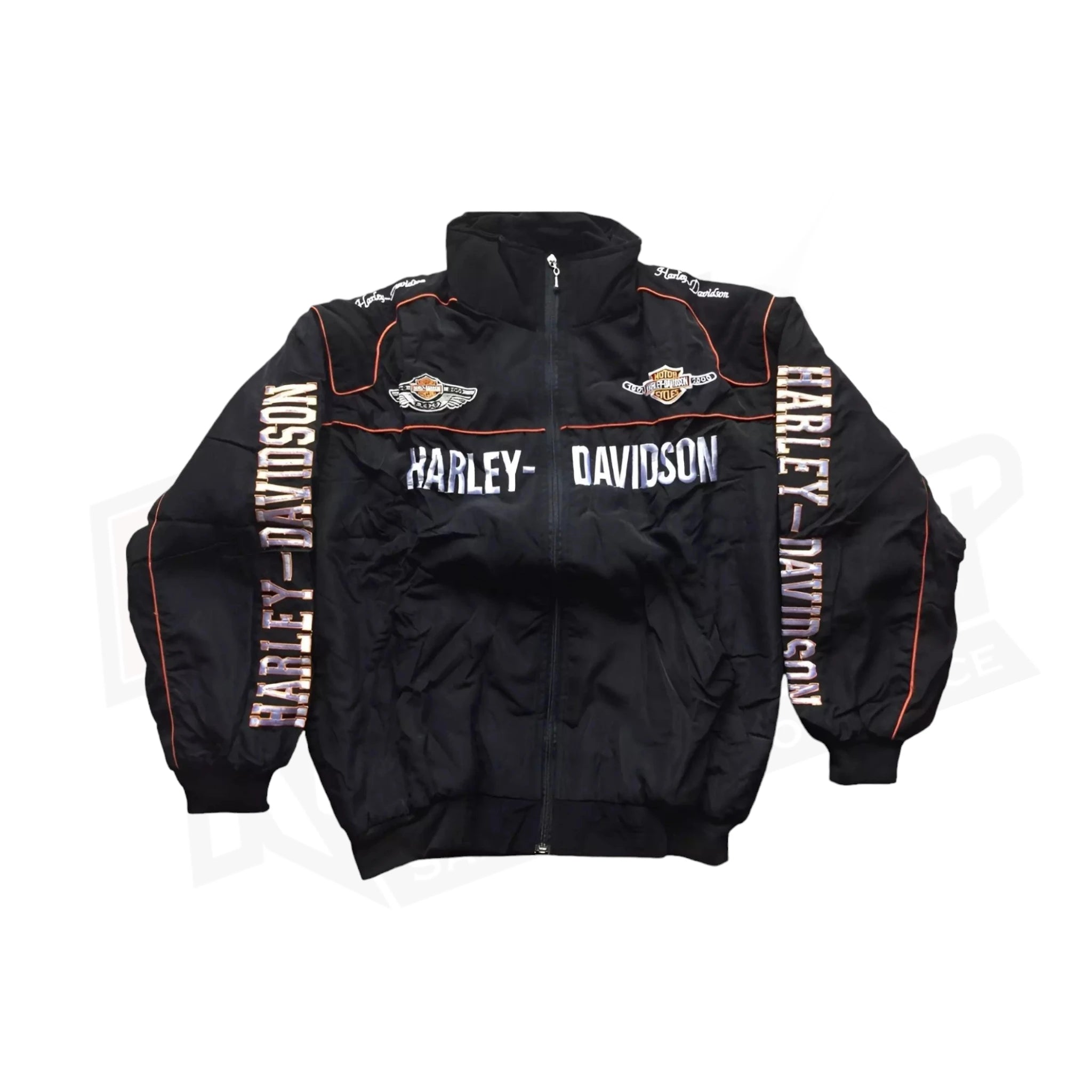 Harley Davidson Unisex Embroidered Racing Jacket Dash Racegear