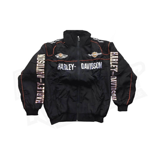 Harley Davidson Unisex Embroidered Racing Jacket - Dash Racegear