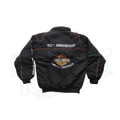 Harley Davidson Unisex Embroidered Racing Jacket - Dash Racegear