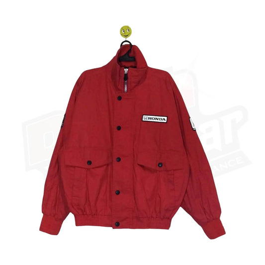 Honda Grand-Prix Vintage Racing Embroidered F1 Team Jacket - Dash Racegear