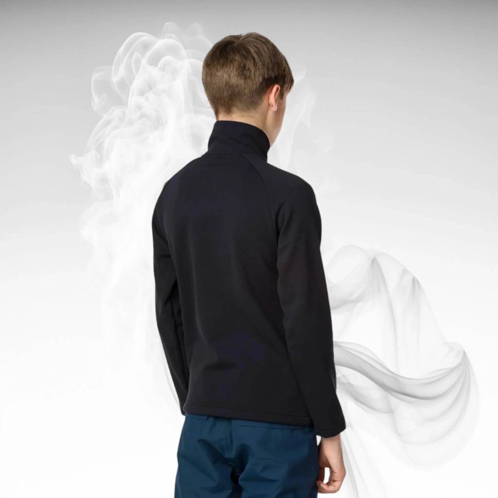 Hoodie ROSSIGNOL Boy Fz Clim Black - 2020/21 - Dash Racegear