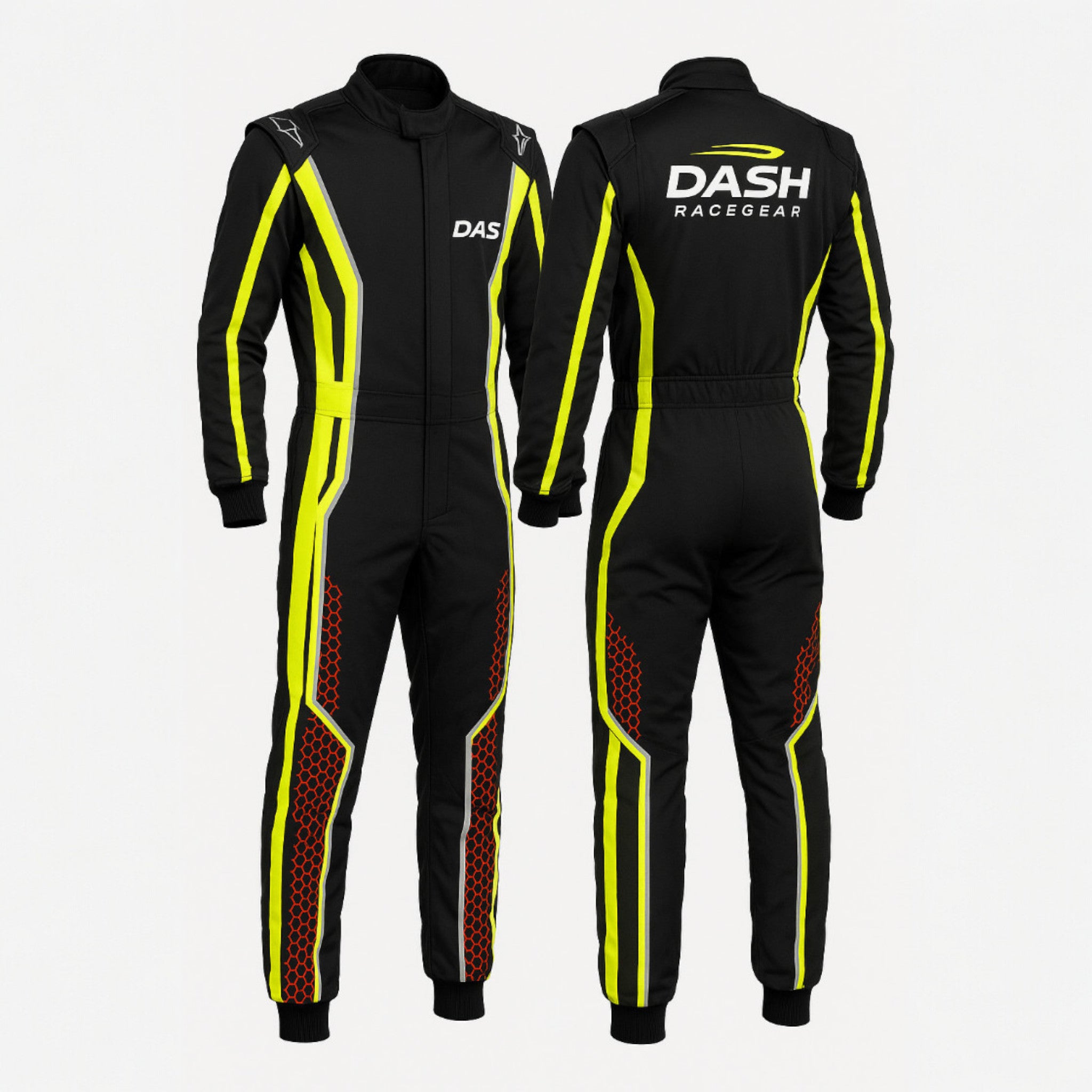 HyperEdge Sublimation Suit Dominate the Track Race Suit - Dash Racegear