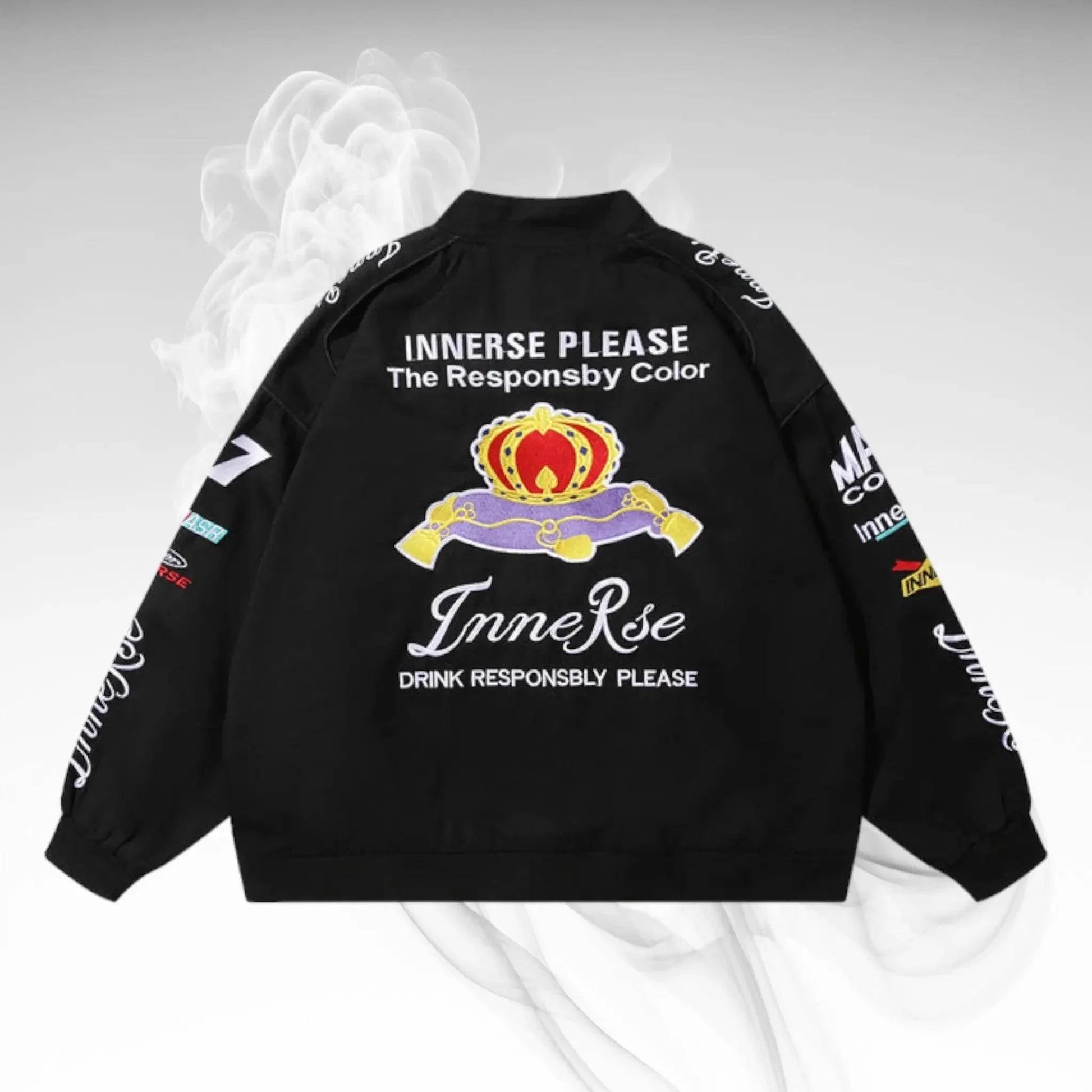 Innerse Nascar Racing Embroidered Jacket - Dash Racegear