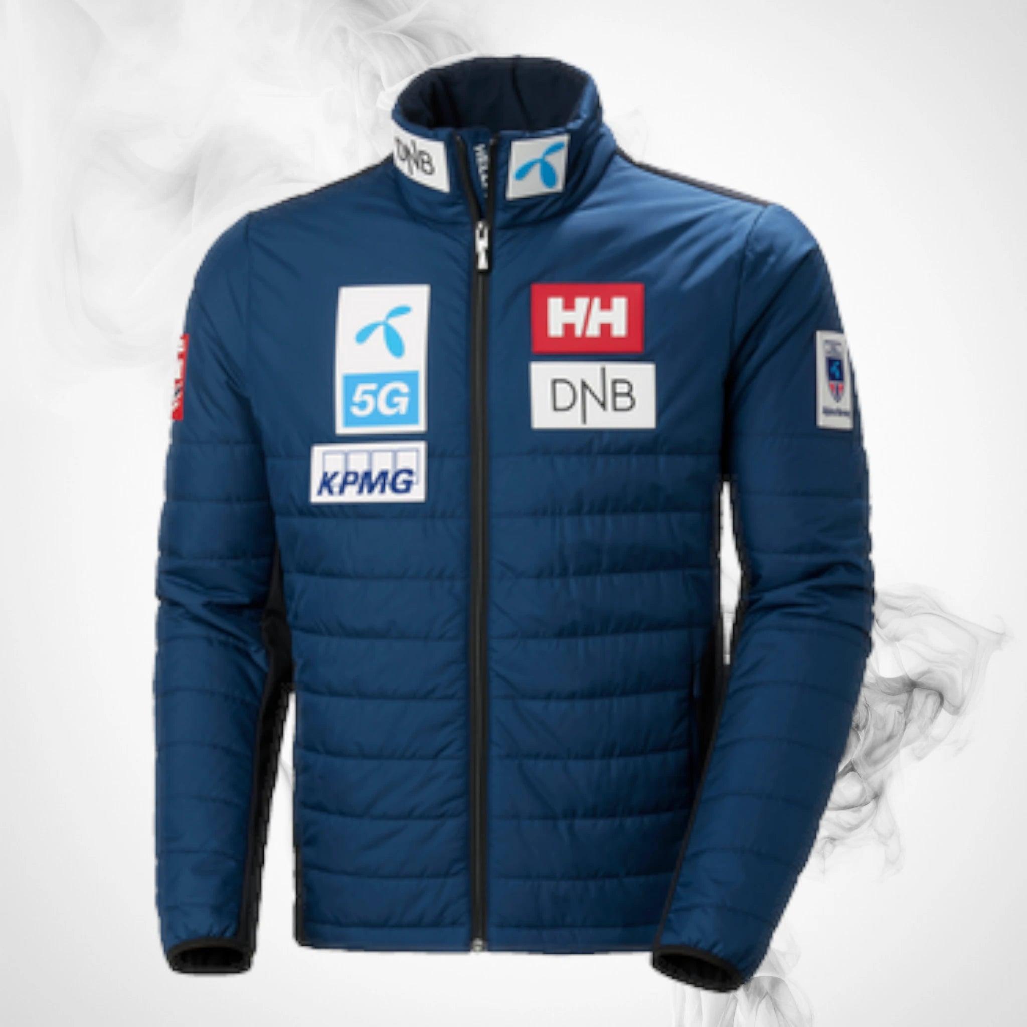 Ski Insulation Jacket Helly Hansen World Cup Insulator Jacket Ocean NSF - 2023/24 - Dash Racegear 