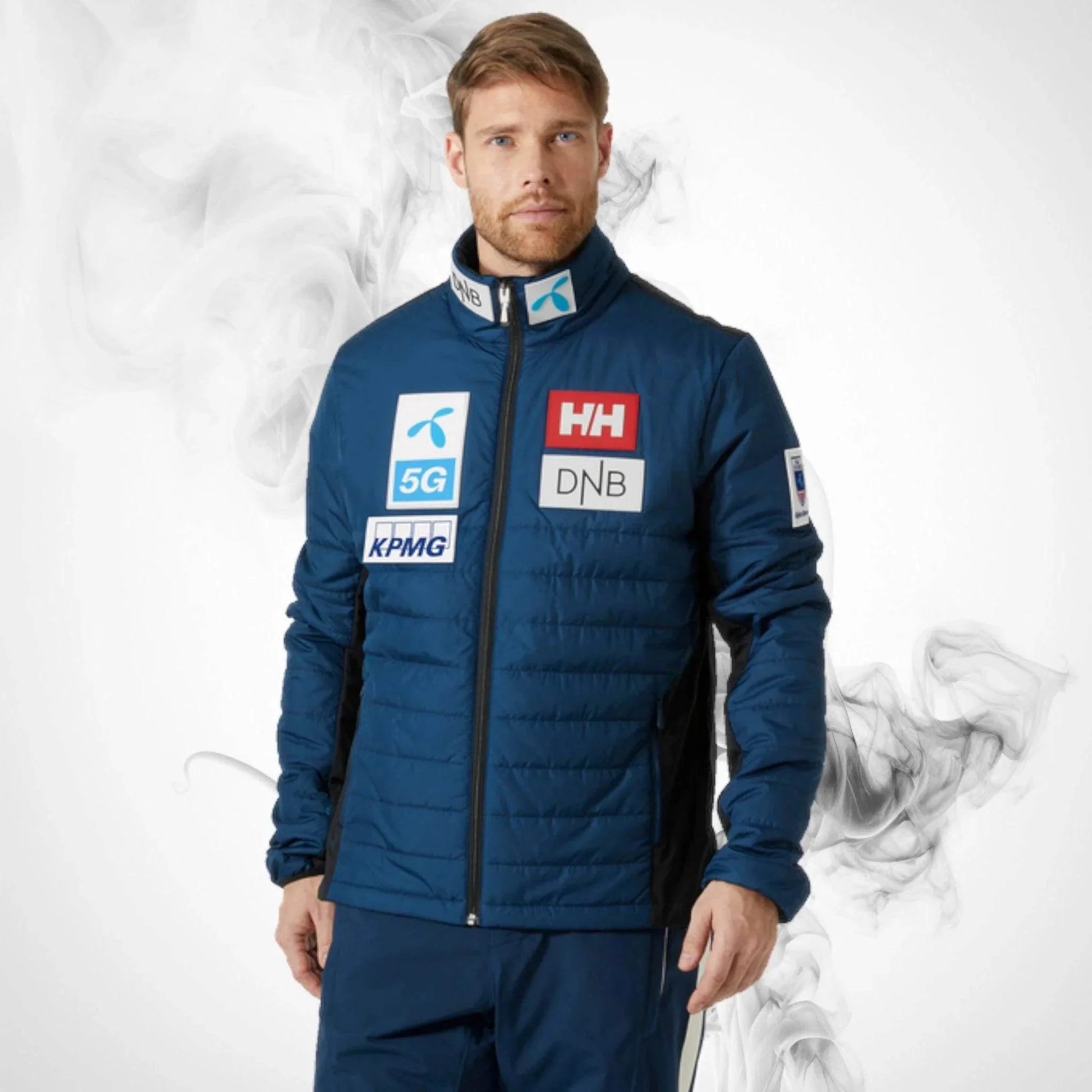 Ski Insulation Jacket Helly Hansen World Cup Insulator Jacket Ocean NSF - 2023/24 - Dash Racegear