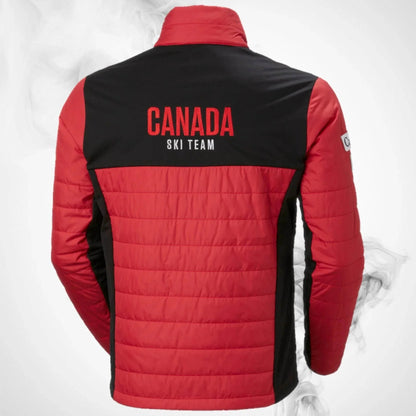 Ski Insulation Jacket Helly Hansen World Cup Insulator Jacket Red - 2023/24 - Dash Racegear
