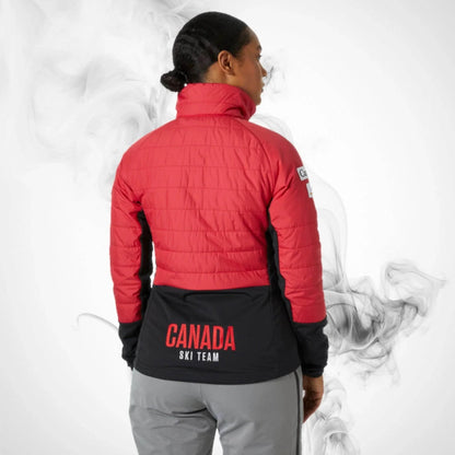 Ski Insulation Jacket Helly Hansen World Cup Insulator Jacket Red - 2023/24 - Dash Racegear