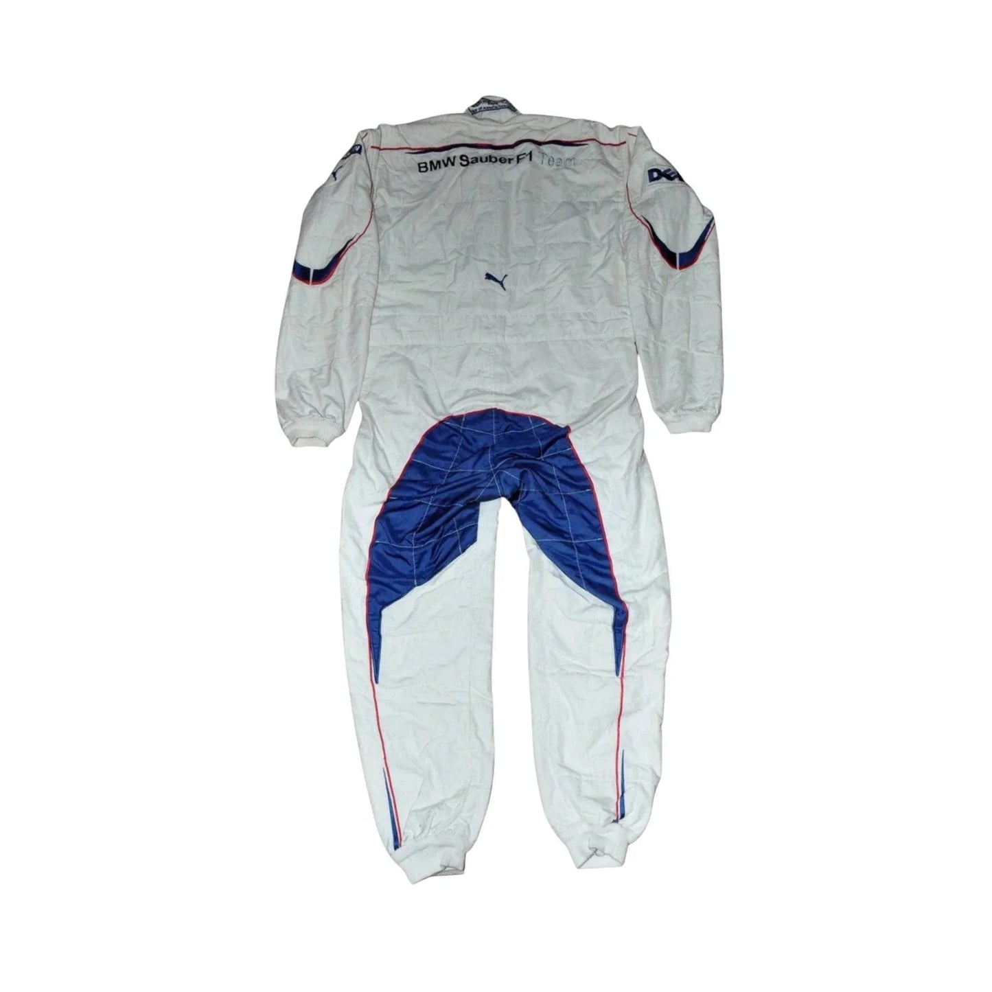 JACQUES VILLENEUVE USED & SIGNED BMW SAUBER 2006 Bahrain GP F1 Race SUIT - Dash Racegear