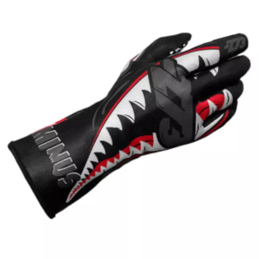 JAWS Black/White/Red/Gray - Dash Racegear