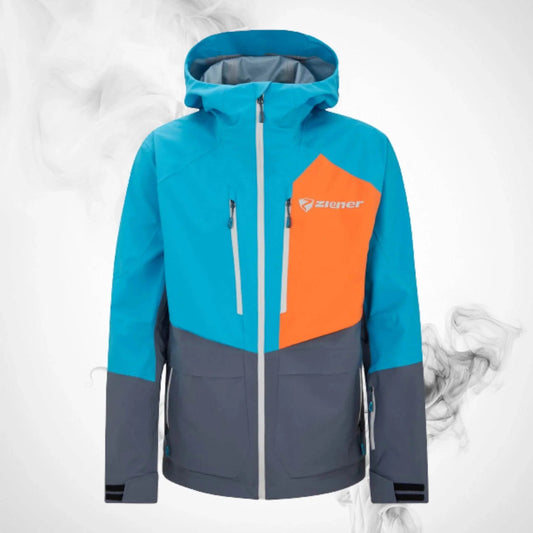 Ski Jacket Ziener Trivor Lady Padded Carribean Ombre - 2023/24 - Dash Racegear