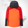 Ski Jacket Ziener Trivor Lady Padded Red Orange Pop - 2023/24 - Dash Racegear 