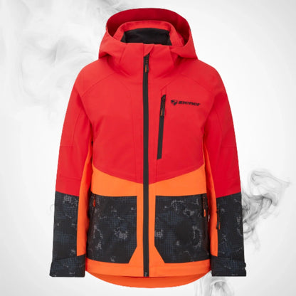 Ski Jacket Ziener Trivor Lady Padded Red Orange Pop - 2023/24 - Dash Racegear