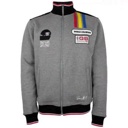 James Hunt Sweatjacket Watkins Glen - Dash Racegear