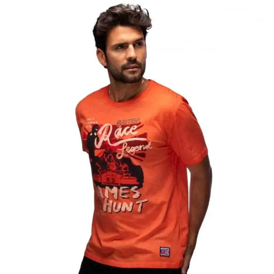 James Hunt T-Shirt Race Legend - Dash Racegear