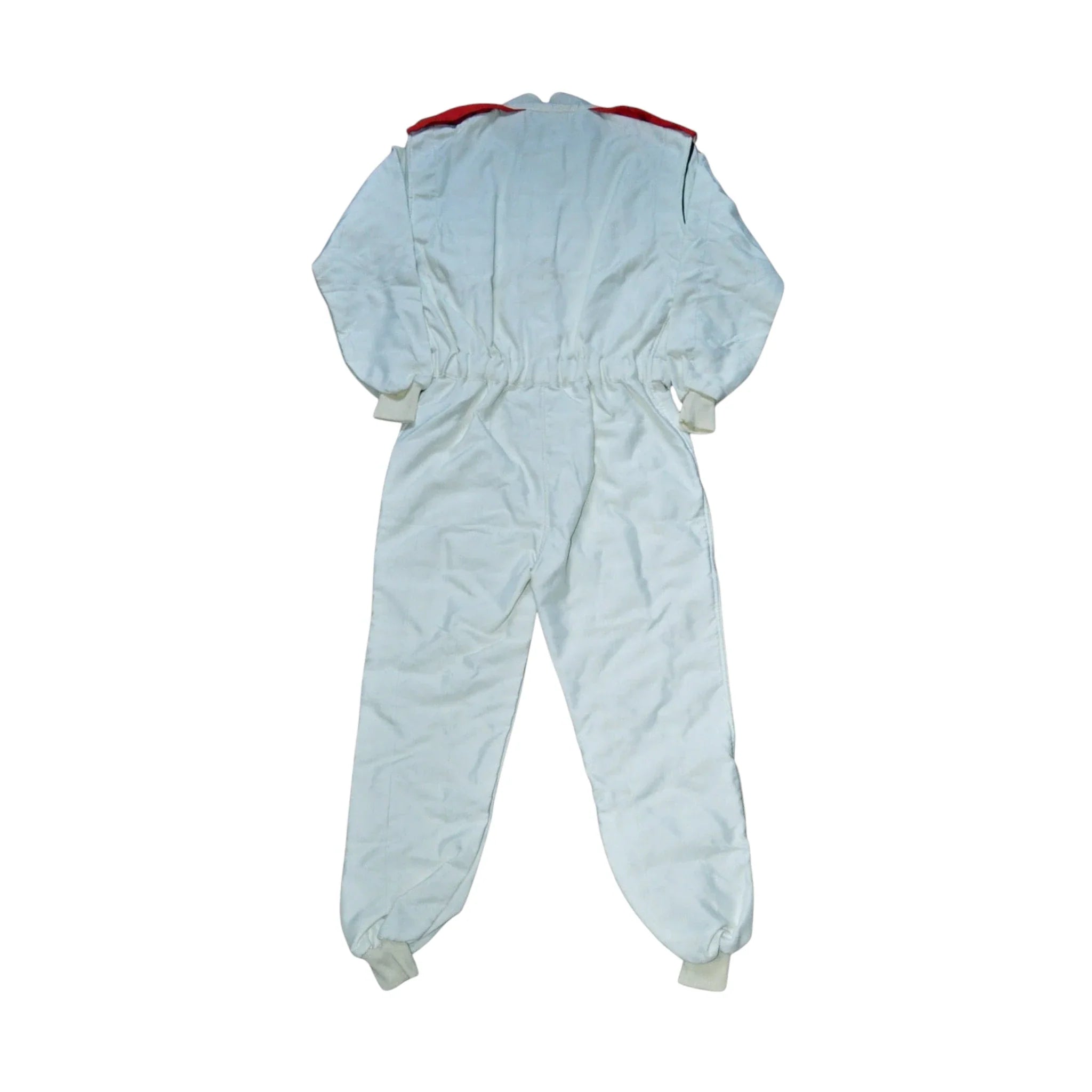 Juan Manuel Fangio SIGNED VINTAGE FERRARI F1 REPLICA Race SUIT - Dash Racegear