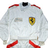 Juan Manuel Fangio SIGNED VINTAGE FERRARI F1 REPLICA Race SUIT - Dash Racegear