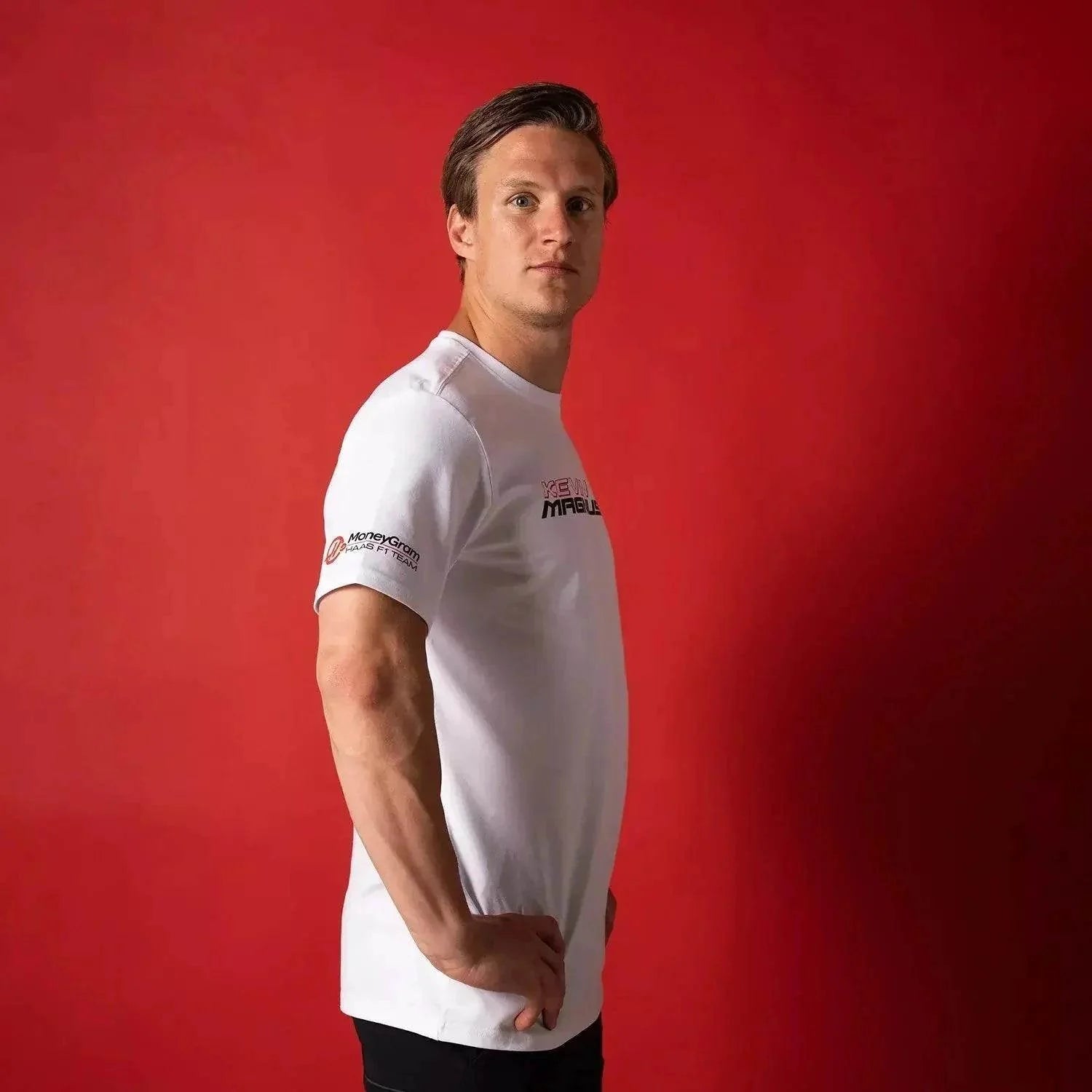 Kevin Magnussen 2023 T-shirt White New designed - Dash Racegear
