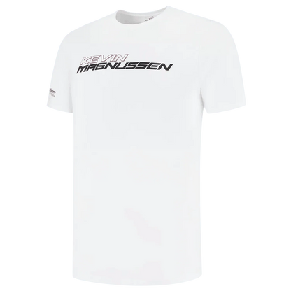 Kevin Magnussen 2023 T-shirt White New designed - Dash Racegear