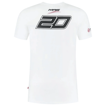 Kevin Magnussen 2023 T-shirt White New designed - Dash Racegear