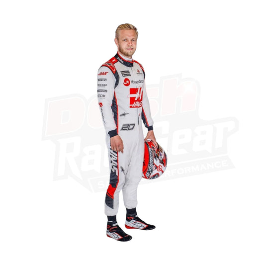 Kevin Magnussen Race Suit F1 Haas Team 2023 - Dash Racegear