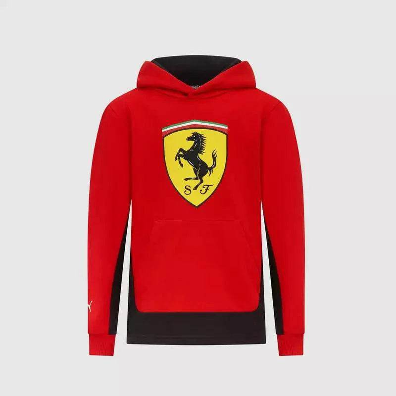Scuderia Ferrari F1 Kids Shield Hoodie - Dash Racegear