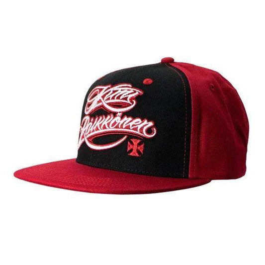 Kimi Räikkönen Cap Cross Logo Flatbrim - Dash Racegear