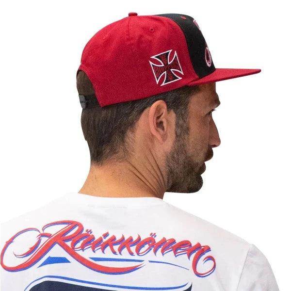 Kimi Räikkönen Cap Cross Logo Flatbrim - Dash Racegear