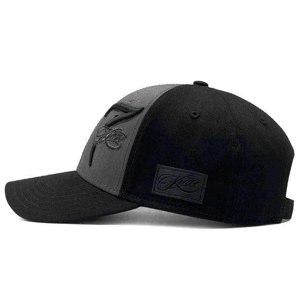 Kimi Räikkönen Cap Script 7 Roundbrim grey-black - Dash Racegear