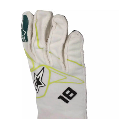 2022 LANCE STROLL F1 RACE GLOVES - Dash Racegear