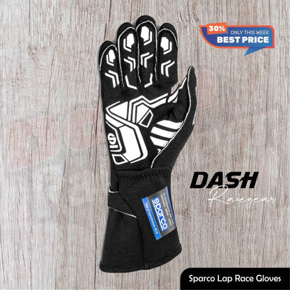 LAP RACE GLOVES SPARCO - Dash Racegear