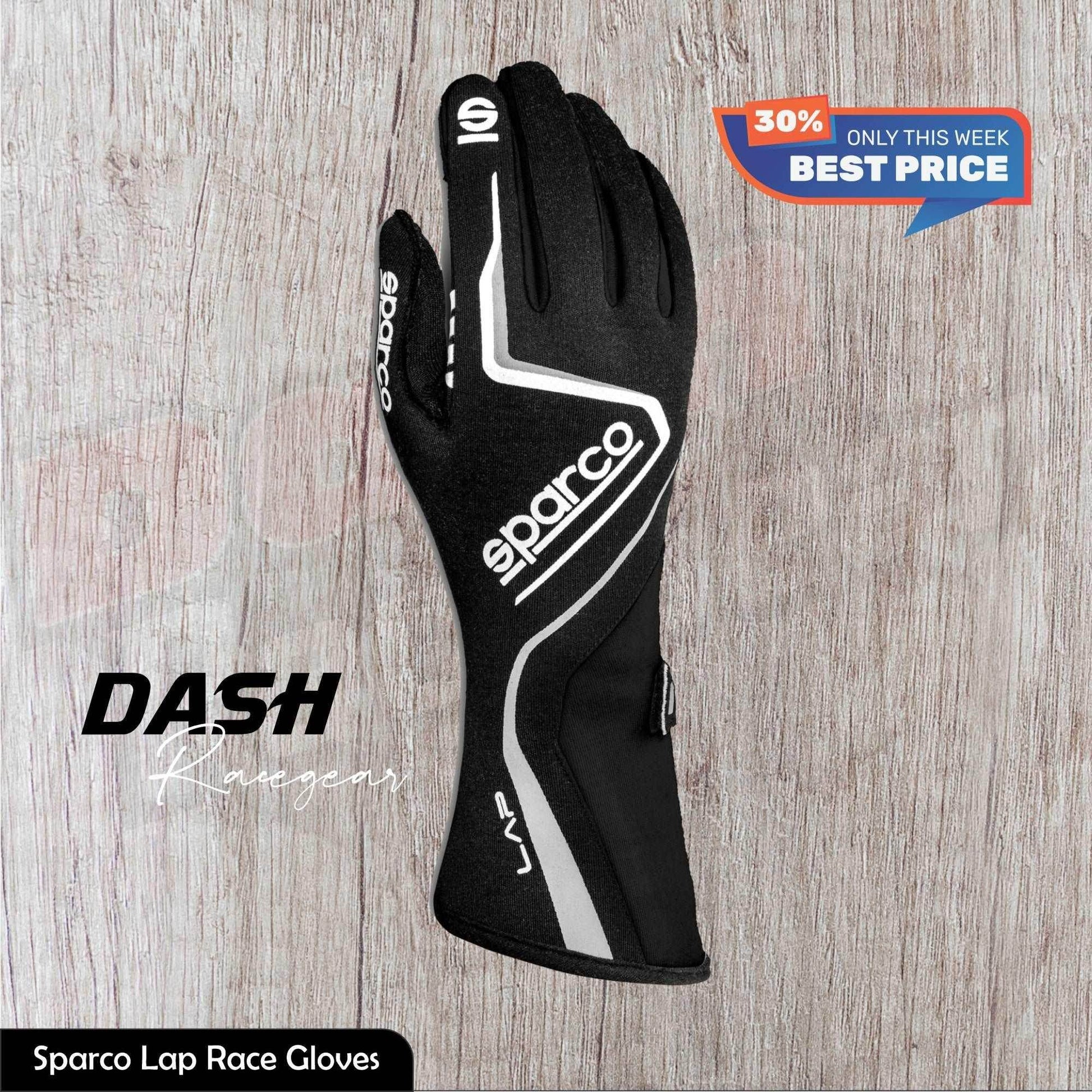 LAP RACE GLOVES SPARCO - Dash Racegear