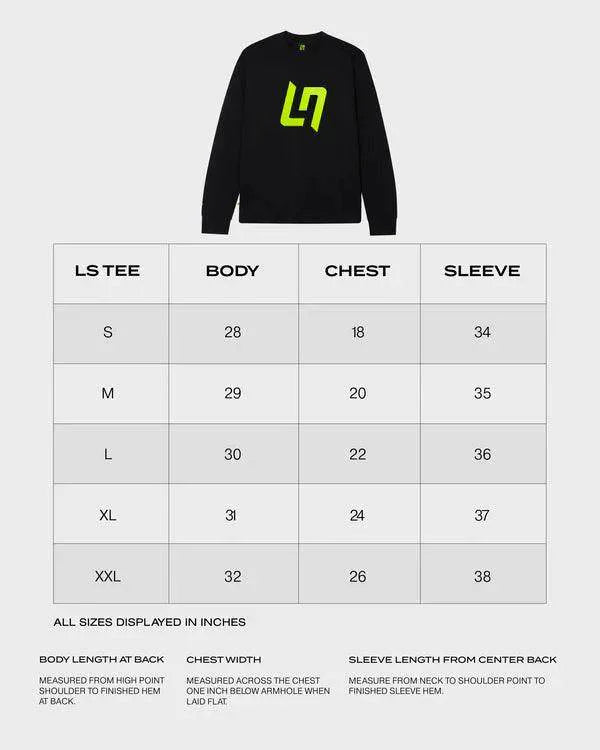 LN LONG SLEEVE TEE - Dash Racegear