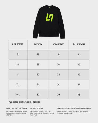 LN LONG SLEEVE TEE - Dash Racegear