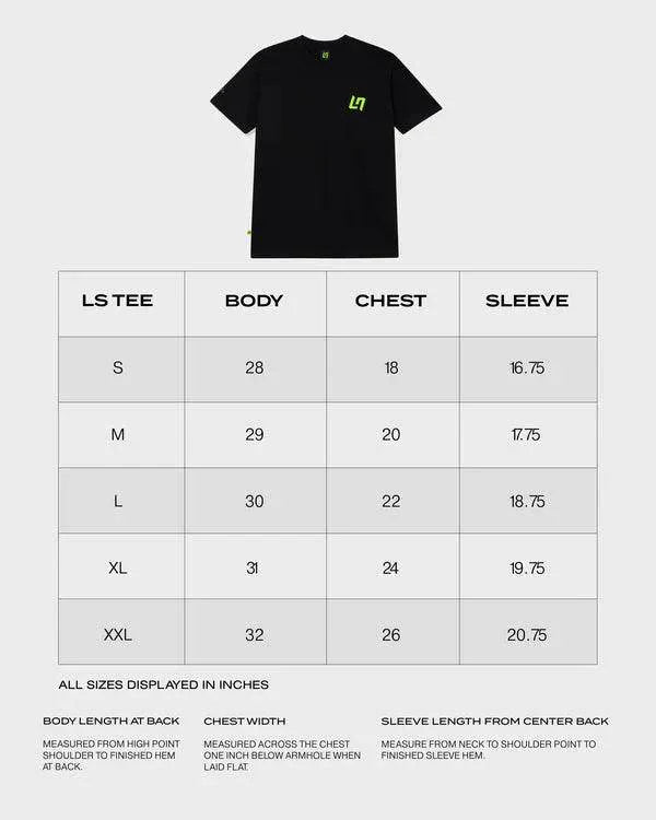 LN SHORT SLEEVE TEE - Dash Racegear