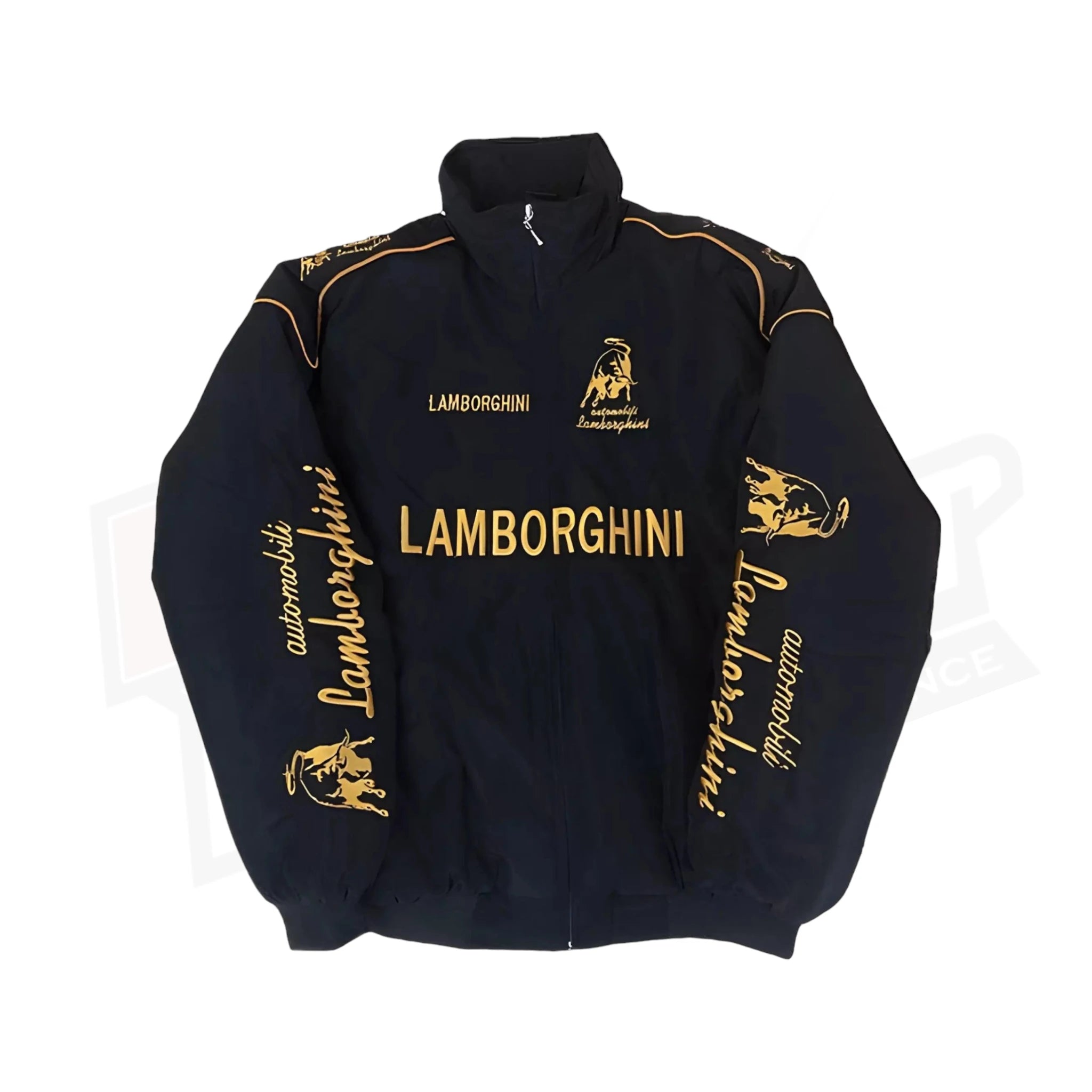 Lamborghini F1 Vintage Style Embroidery Racing Jacket Dash Racegear