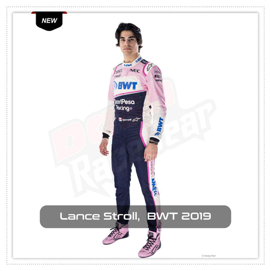 Lance Stroll Racing Point, 2019 Race Suit BWT KIDS - Dash Racegear