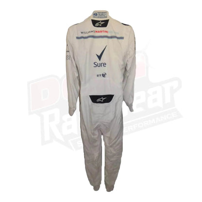 Lance Stroll Signed 2018 Williams Martini Race suit - Dash Racegear