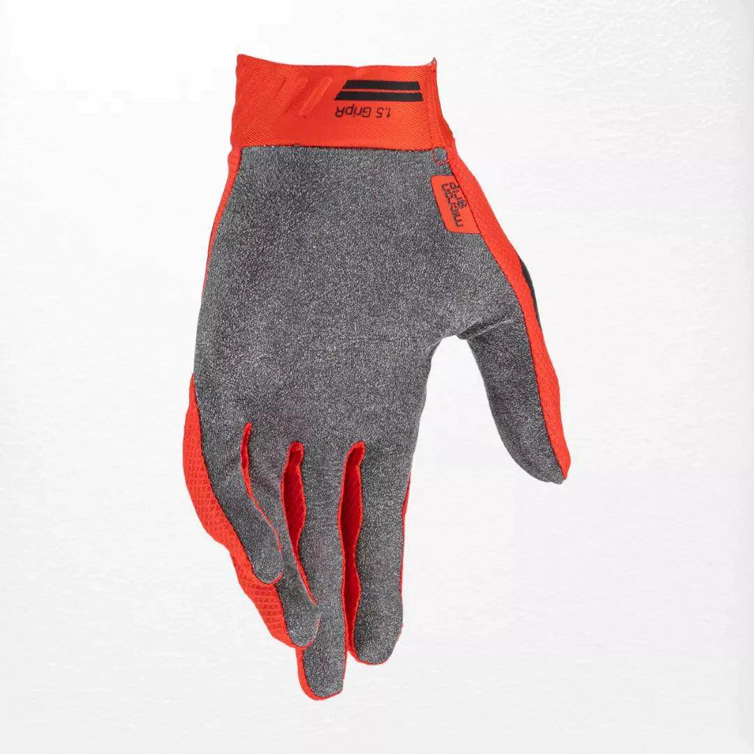 Leatt Moto 1.5 GripR MX Gloves Red - Dash Racegear