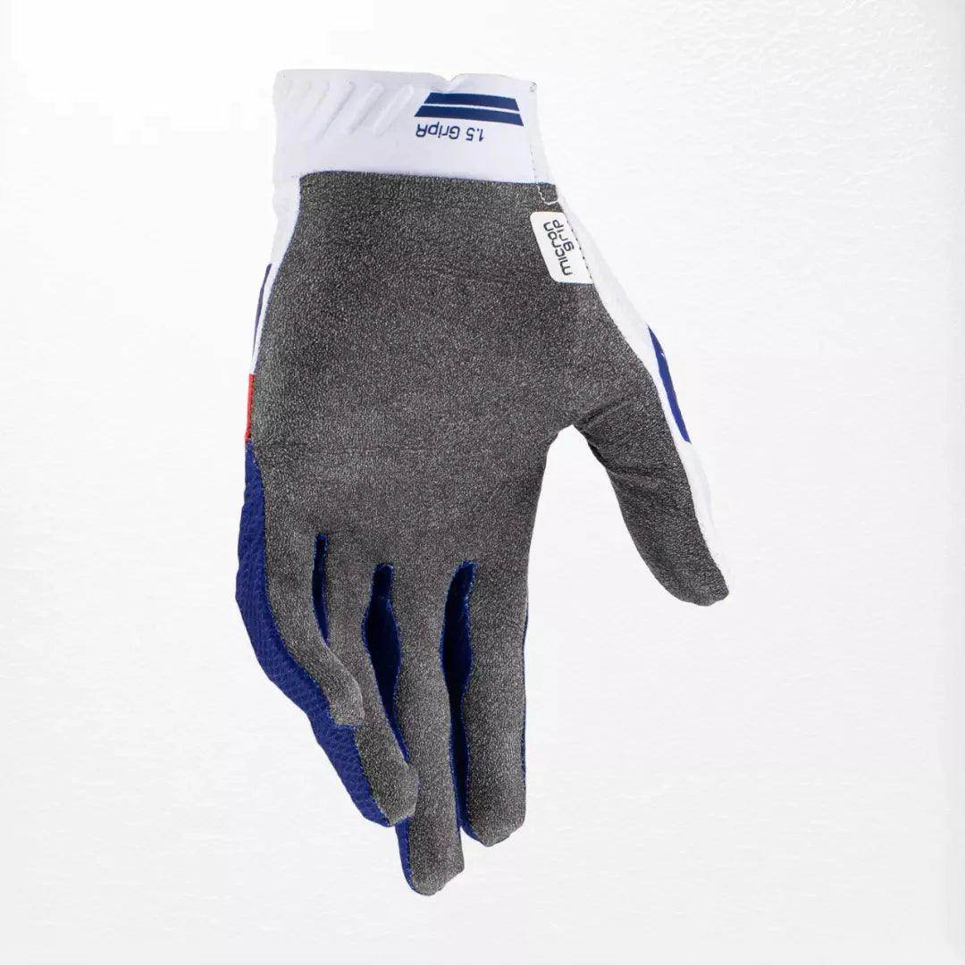 Leatt Moto 1.5 GripR MX Gloves Royal - Dash Racegear