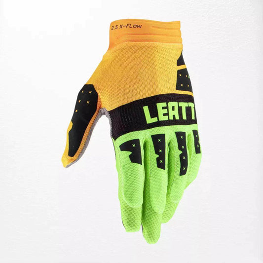Leatt Moto 2.5 X-Flow MX Gloves Citrus - Dash Racegear
