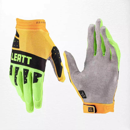 Leatt Moto 2.5 X-Flow MX Gloves Citrus - Dash Racegear
