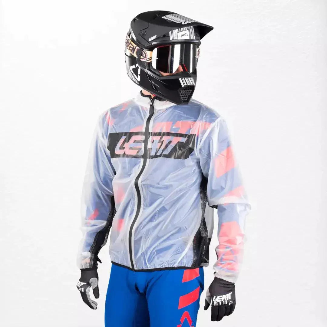 Leatt Race Cover Rain Jacket Translucent - Dash Racewear