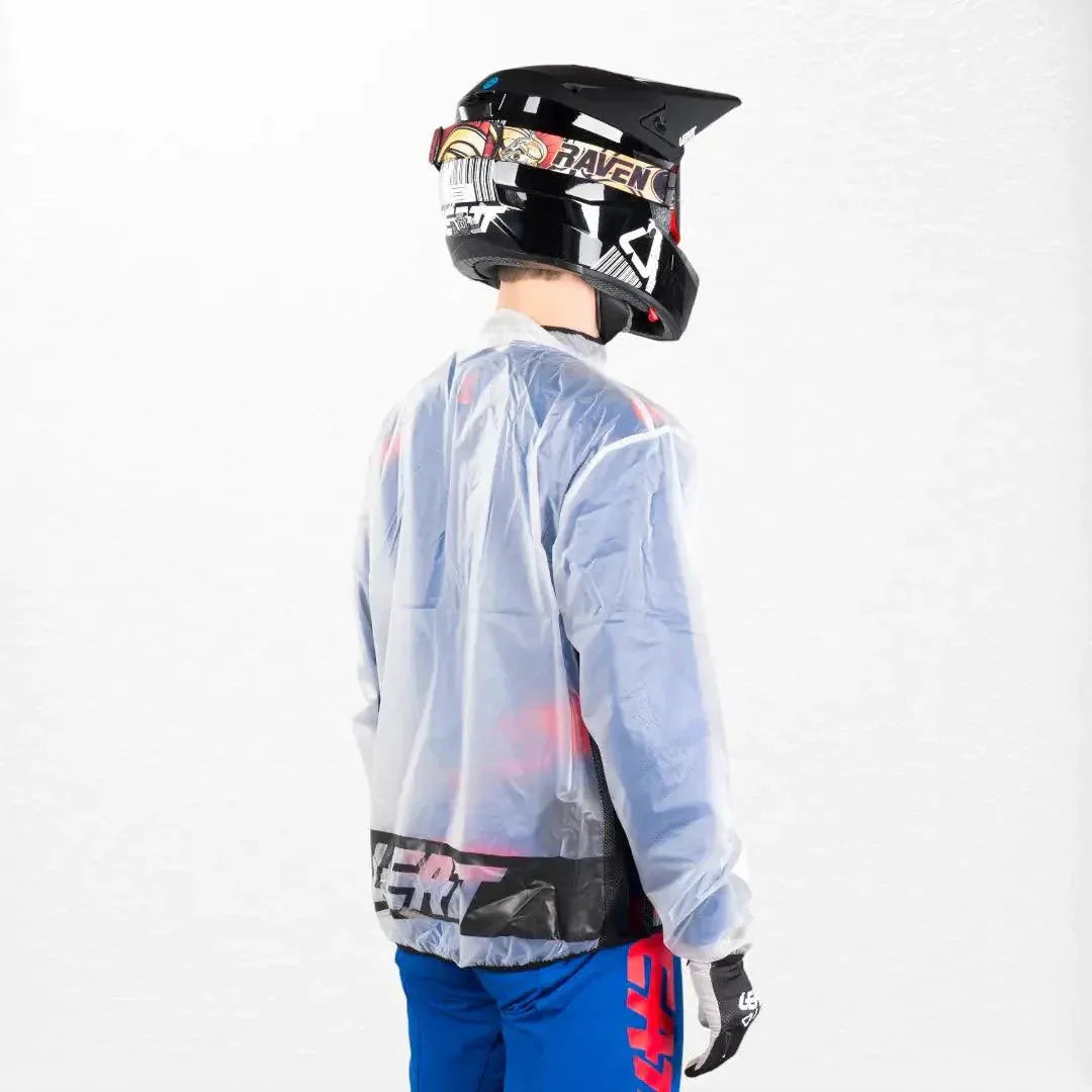 Leatt Race Cover Rain Jacket Translucent - Dash Racewear