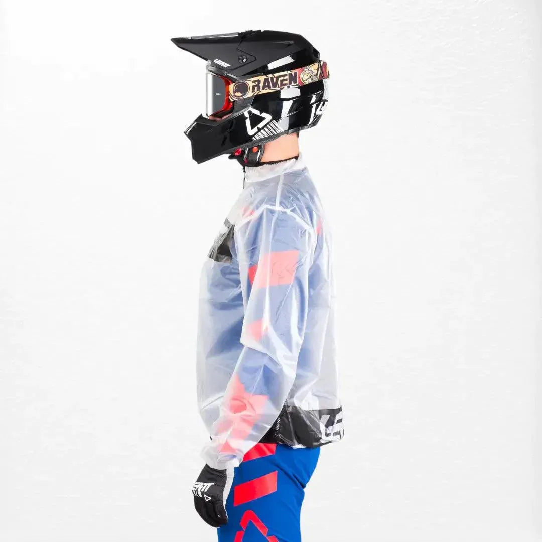 Leatt Race Cover Rain Jacket Translucent - Dash Racewear