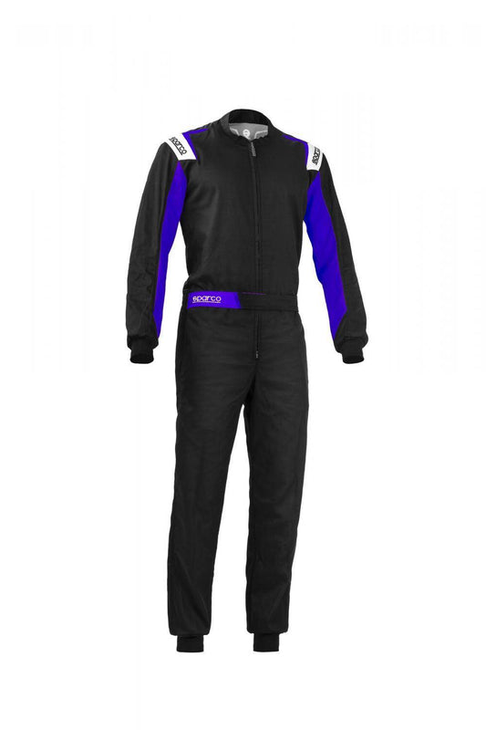 Leisure Karting Suit Sparco Rookie Black/Blue - Dash Racegear