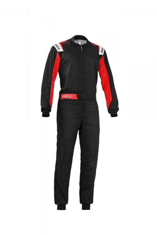 Leisure Karting Suit Sparco Rookie Black/Red - Dash Racegear