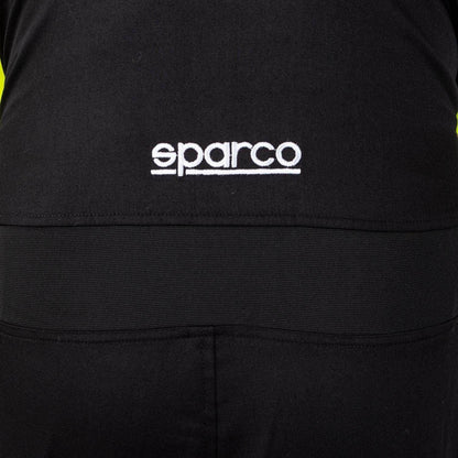 Leisure Karting Suit Sparco Rookie Black/Yellow - Dash Racegear