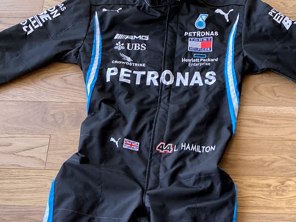 Lewis Hamilton 2020 Replica racing suit Dash Racegear