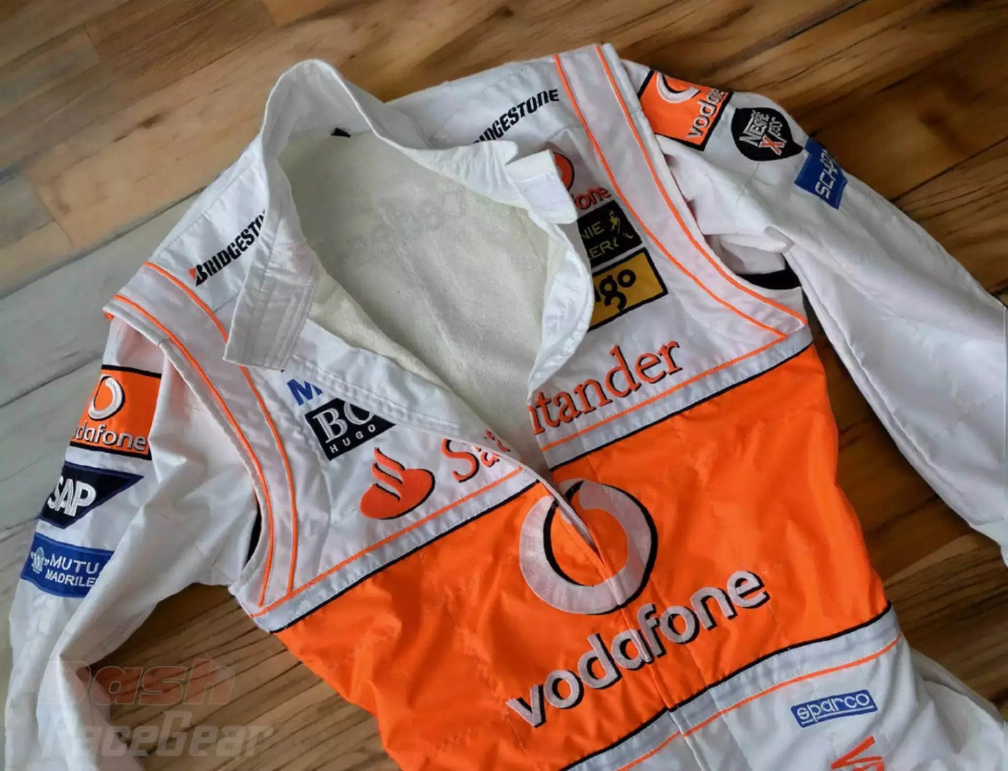 Lewis Hamilton 2008 McLaren F1 Embroidered Racing Suit - Dash Racegear