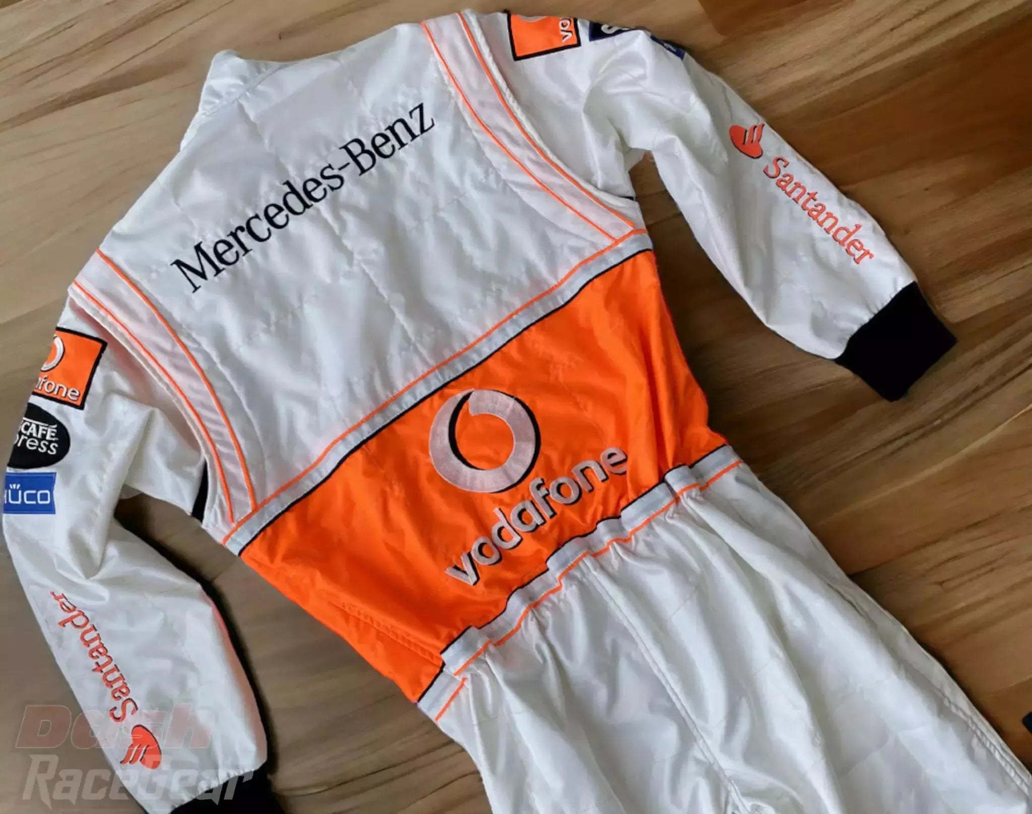 Lewis Hamilton 2008 McLaren F1 Embroidered Racing Suit - Dash Racewear